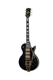 Электрогитара Gibson 1957 Les Paul Custom Reissue 3-Pickup Bigsby Light Aged, Ebony