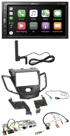 Pioneer USB 2DIN Bluetooth DAB Lenkrad Autoradio für Ford Fiesta 10-17 schwarz