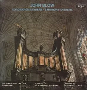 Б/У виниловая пластинка John Blow – Coronation Anthems ∙ Symphony Anthems