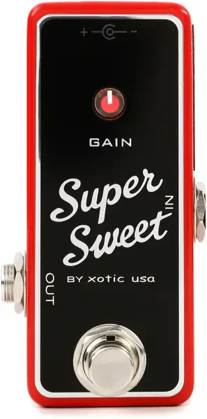 Педаль эффектов для электрогитары Xotic Super Sweet Booster Mini