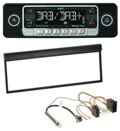 Dietz USB DAB MP3 Bluetooth Autoradio für Skoda Fabia (bis 2003)