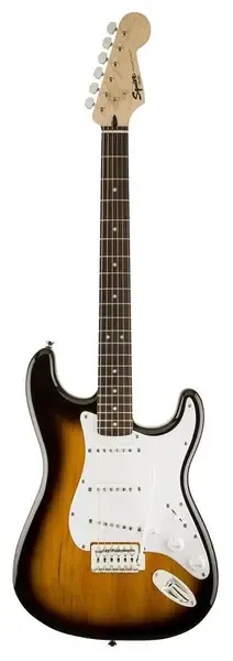 Электрогитара Fender Squier Bullet Stratocaster Tremolo Laurel FB Brown Sunburst
