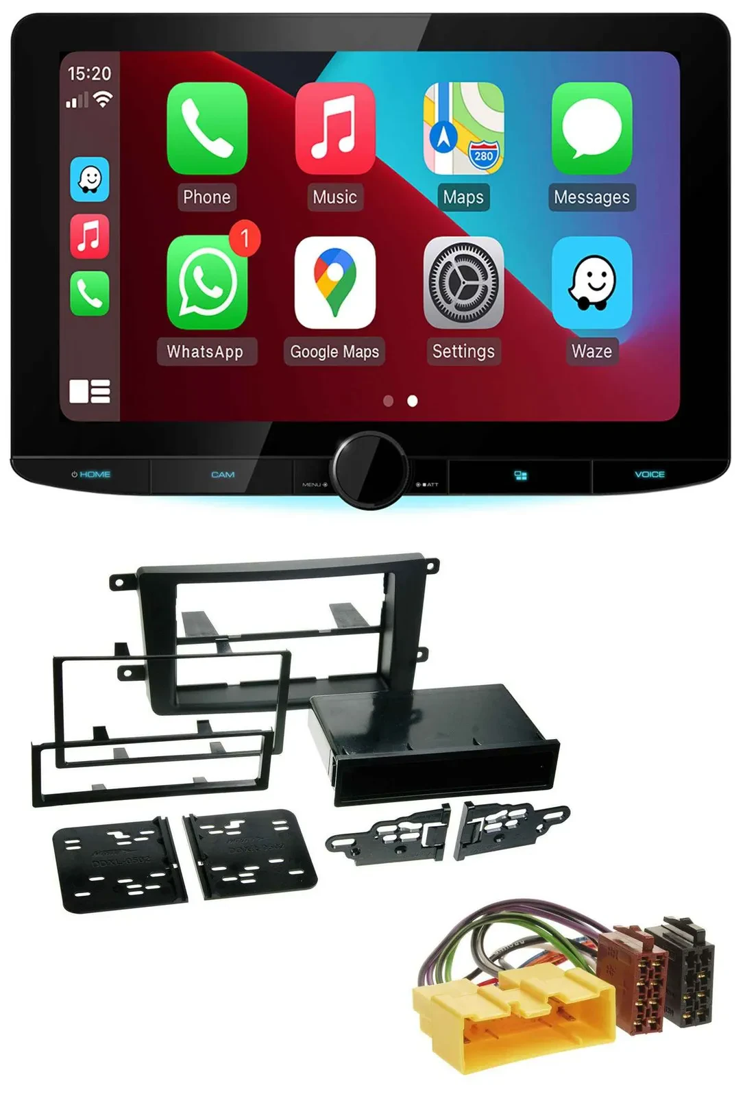 Kenwood MP3 USB DAB Bluetooth Autoradio für Mazda CX-9 (2007-2016)