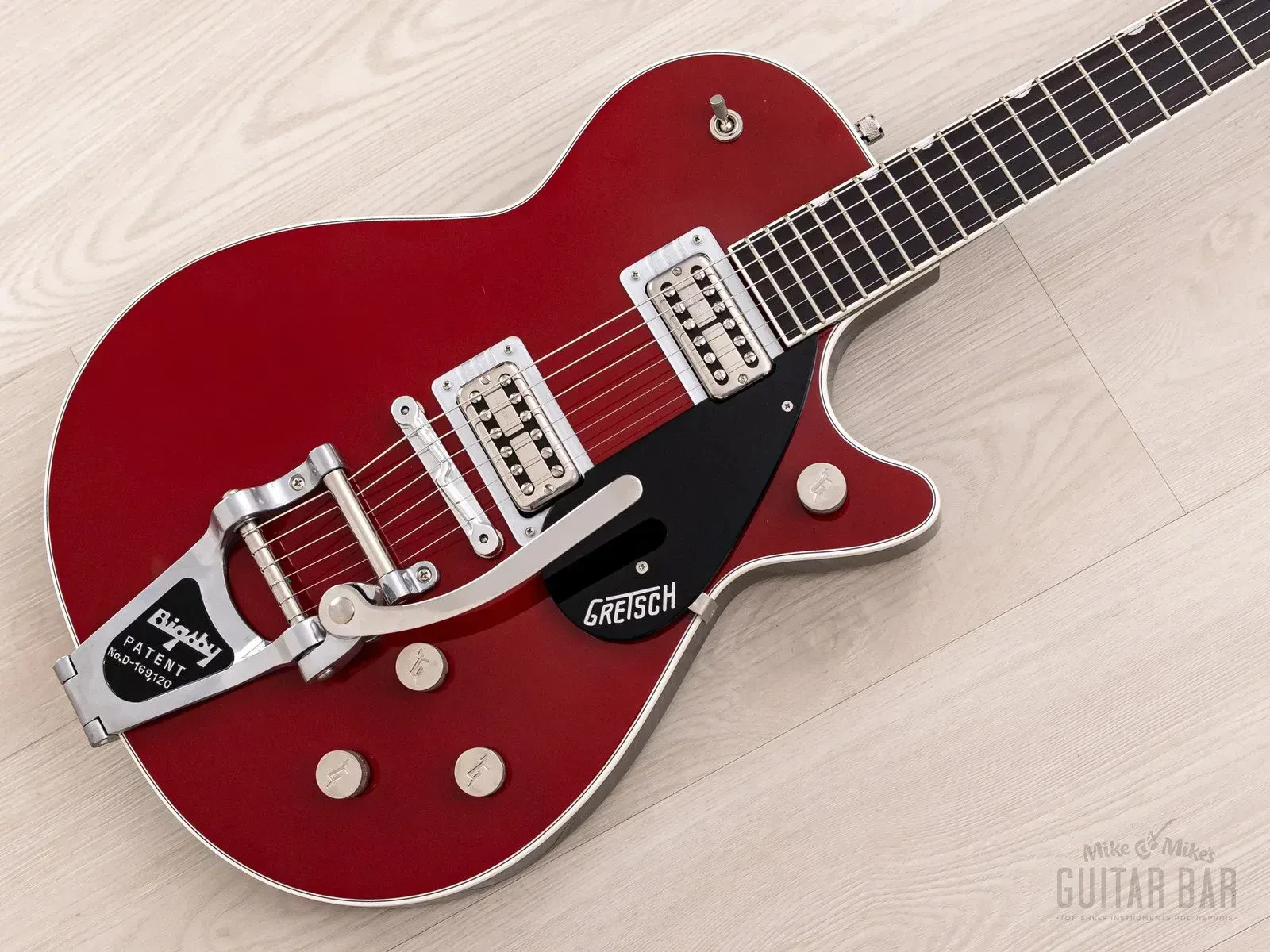Gretsch G6131T Players Edition Jet w/ TV Jones, Compton Bridge, Bigsby & Case