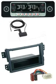 Автомагнитола для Opel Agila B (2008–2014), Suzuki Splash Dietz DAB, Bluetooth, USB, MP3