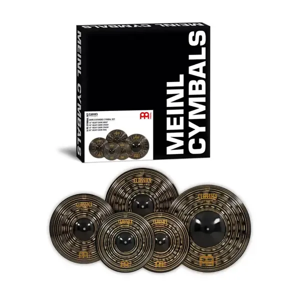 Набор тарелок для барабанов Meinl Classics Custom Dark Expanded Cymbal Set