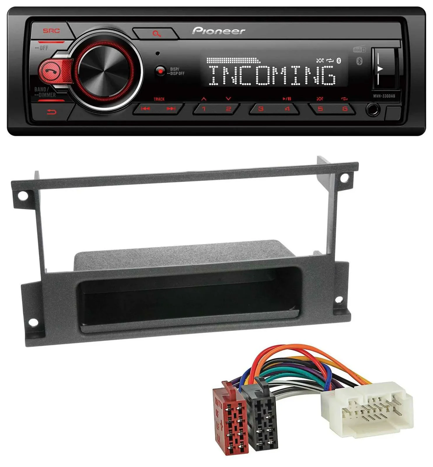 Pioneer Bluetooth USB DAB MP3 Autoradio für Suzuki Liana, Ignis (2000-2003)