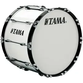 Маршевый барабан Tama Marching Starlight 22x14 Sugar White с корсетом