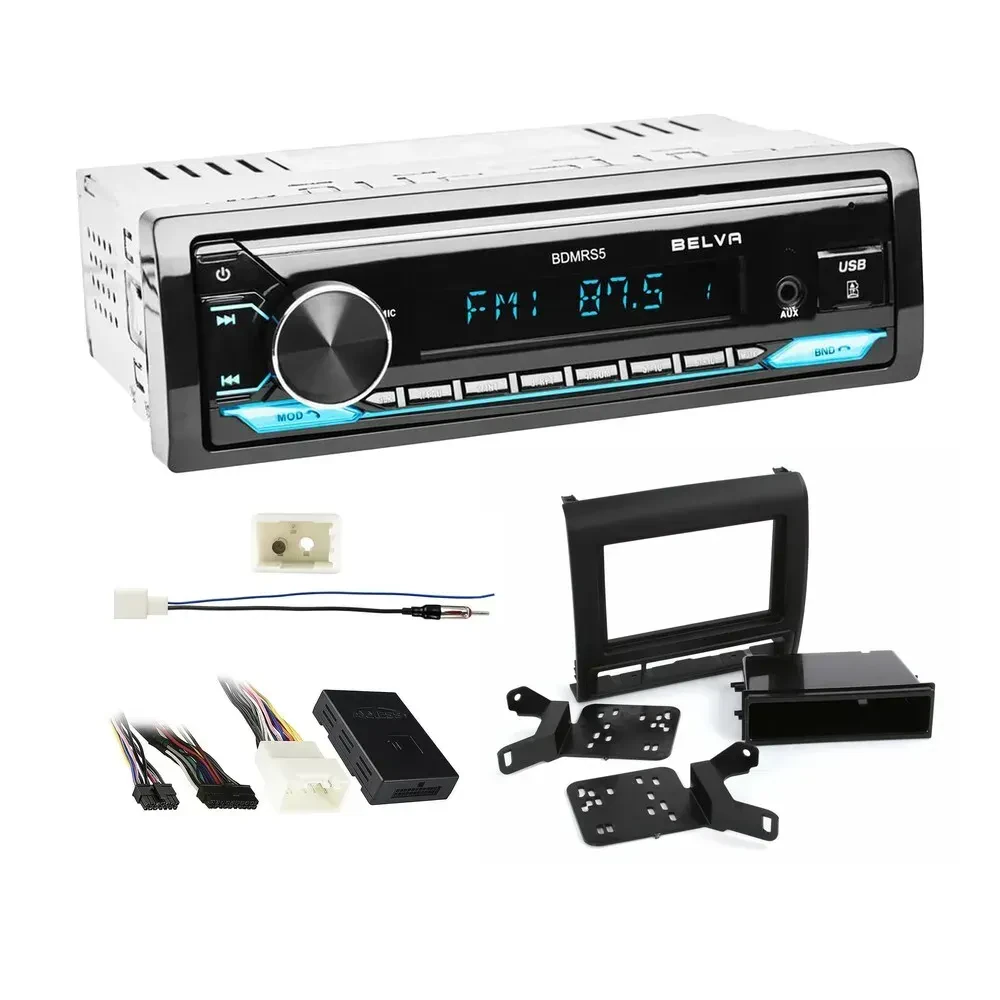 2012-2013 Toyota Tacoma Single DIN Radio Upgrade (For Amplified) | Belva