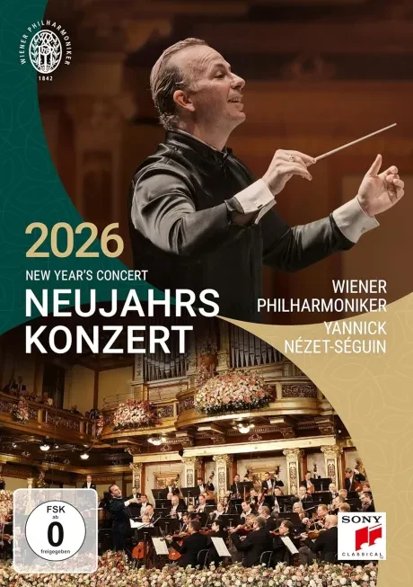 WIENER PHILHARMONIKER & YANNICK NEZET-SEGUIN - New Year's Concert 2026 / Concert Du Nouvel An 2026 (DVD)