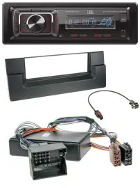 JBL SD AUX MP3 USB Bluetooth Autoradio für BMW X5 E53 5er E39 Aktivsystem Quadlo