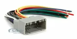 Scosche CR02B Wire Harness For Select 2002-2008 Chrysler/Jeep Vehicles