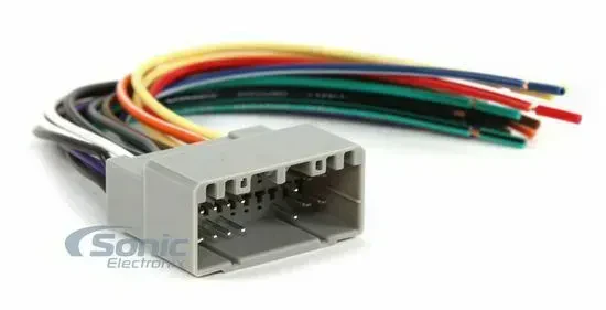 Scosche CR02B Wire Harness For Select 2002-2008 Chrysler/Jeep Vehicles