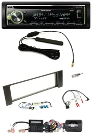 Pioneer MP3 USB CD DAB Lenkrad Autoradio für Audi A4 B6 00-04 Quadlock Doppel Fa