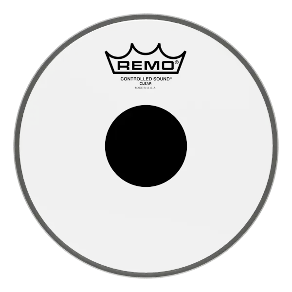 Пластик для барабана Remo 8" Controlled Sound Clear Black Dot