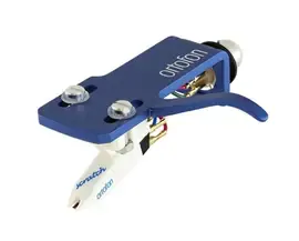 Игла для винилового проигрывателя Ortofon OM Scratch White Premounted on Sh-4 Blue
