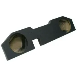 Atrend A202-1219 Empty Dual 12" Sealed Subwoofer Enclosure