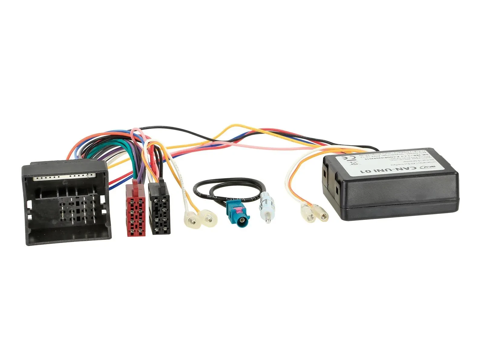 ACV Can-Bus Interface Quadlock Zündung Tacho Fakra DIN für Ford