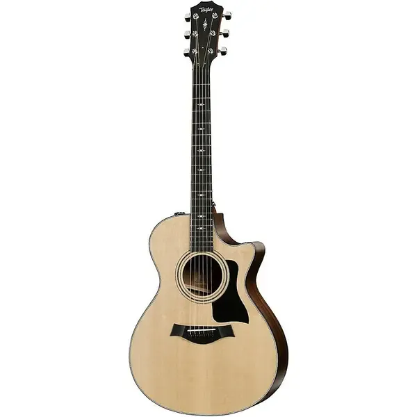 Электроакустическая гитара Taylor 312ce V-Class Grand Concert Natural