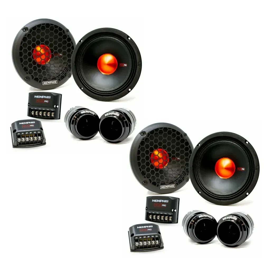 Пассивная акустическая система для автомобиля Memphis MJP6C 6.5" 500W, компонентная (набор, 2 пары)