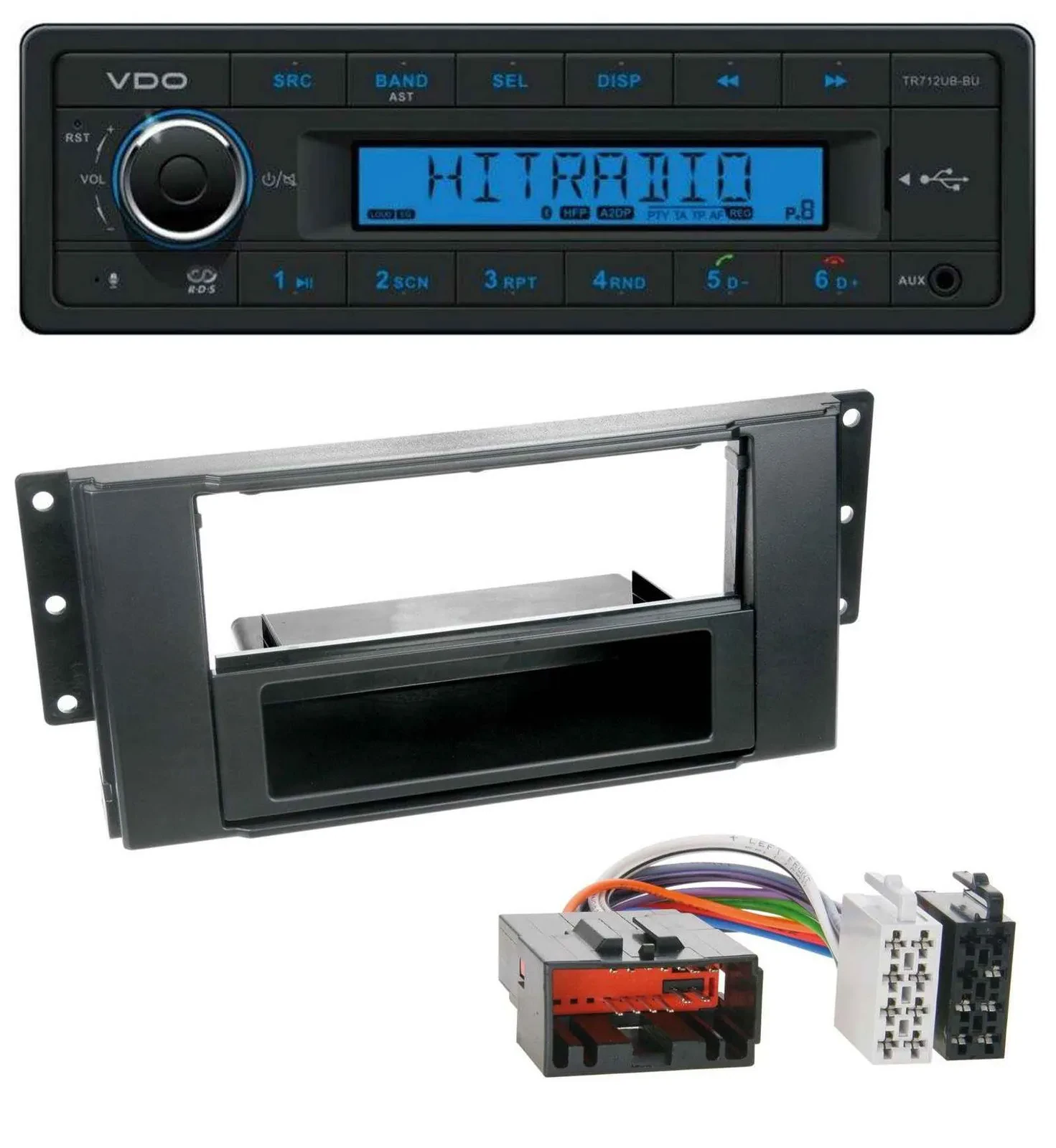 Автомагнитола для Land Rover Freelander 2007–2010 VDO Bluetooth, USB, AUX, MP3