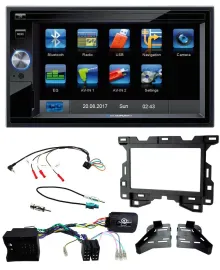 Blaupunkt SD USB TMC Bluetooth 2DIN Lenkrad Navigation für Mercedes Sprinter W90