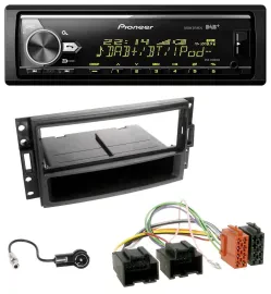Pioneer Bluetooth USB DAB MP3 Autoradio für Chevrolet Corvette Uplander 05-13
