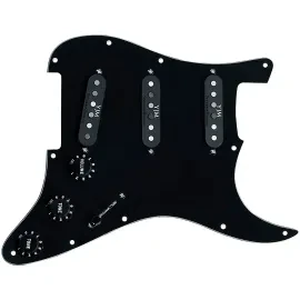 Seymour Duncan STK-S10PGD YJM Fury Loaded Pickguard Black Set