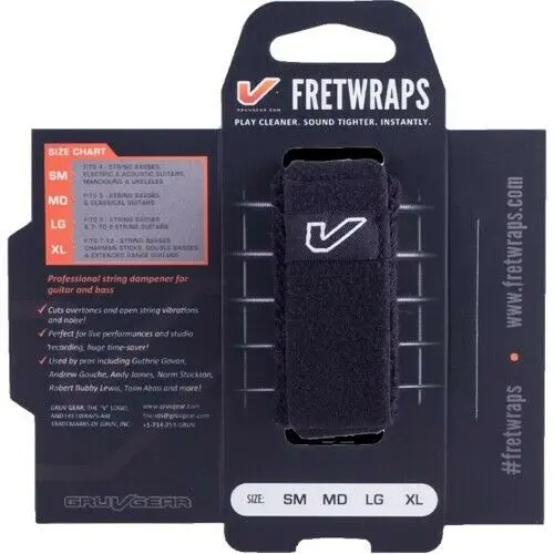 Глушитель струн Gruv Gear FretWrap Large Black