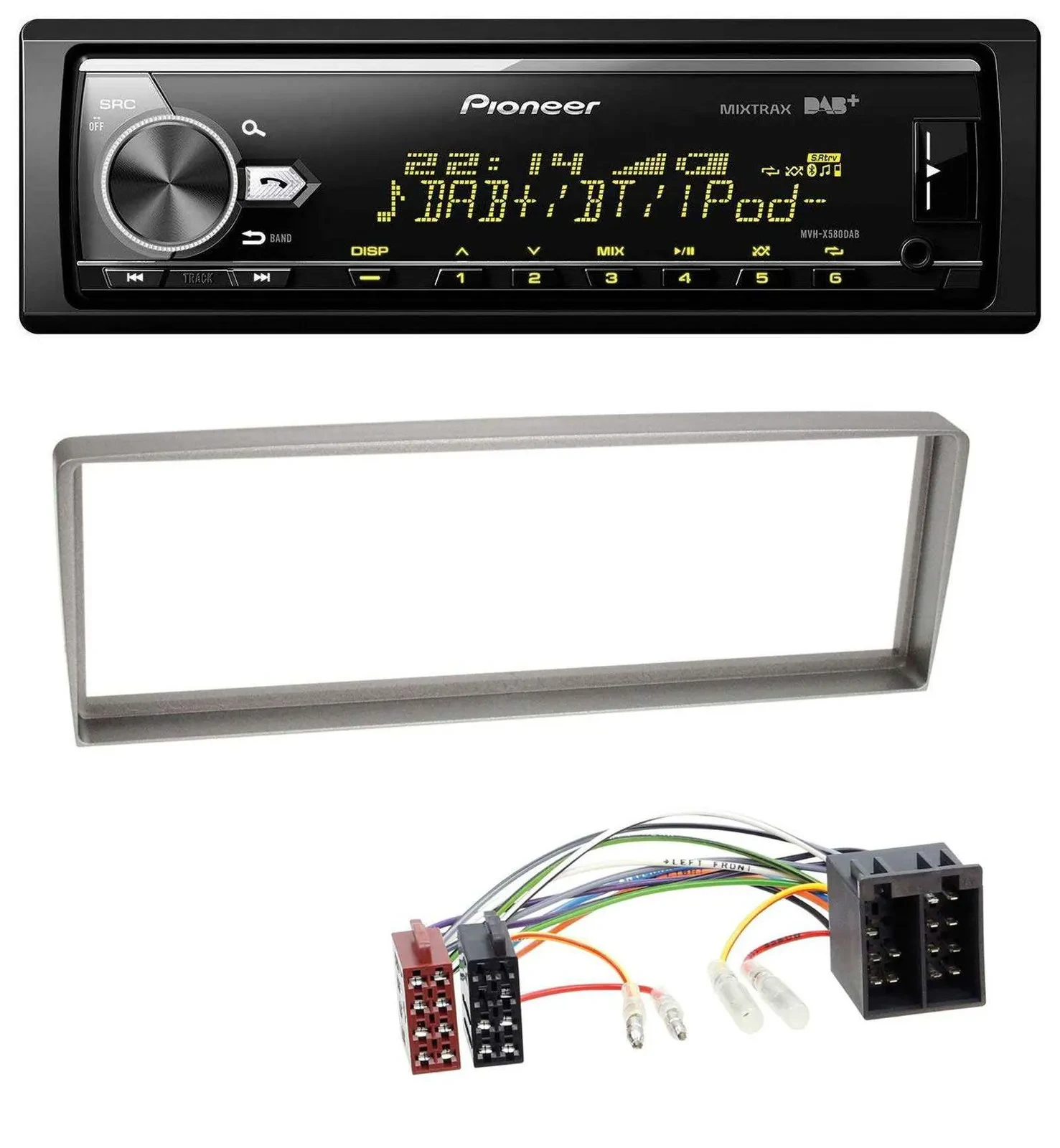 Pioneer Bluetooth USB DAB MP3 Autoradio für Alfa Romeo 156 (2003-2005)