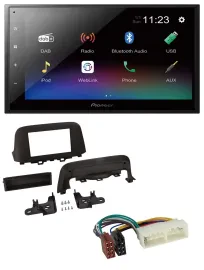 Автомагнитола Pioneer 2-DIN, USB, Bluetooth, DAB, MP3 для Hyundai Kona (с 2018)