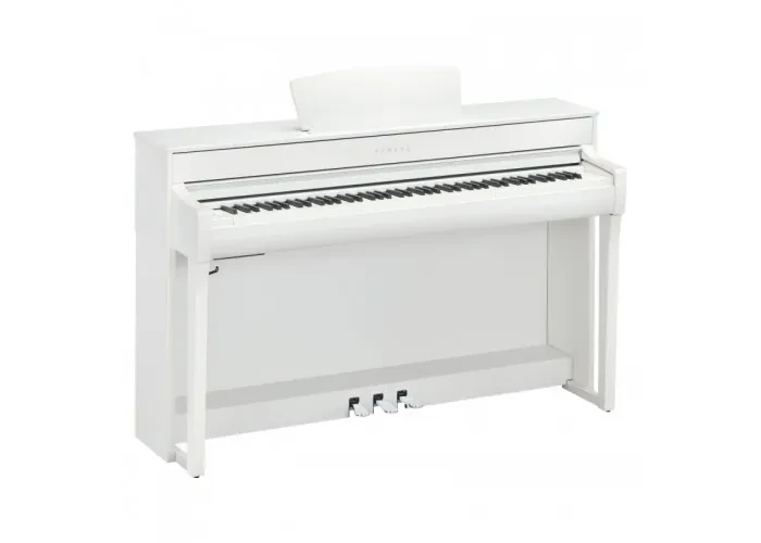 Цифровое пианино Yamaha CLP-835WH белый с банкеткой