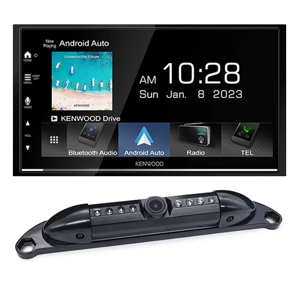 Автомагнитола Kenwood DMX8709S 6.8" укороченный корпус с камерой
