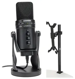 SAMSON G-Track Pro Studio USB Condenser Microphone Mic+Tablet Stand