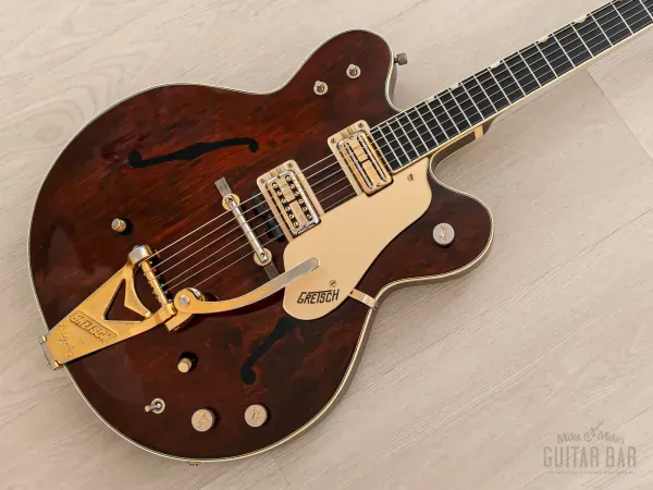 1965 Gretsch 6122 Chet Atkins Country Gentleman Walnut Vintage Hollowbody, Case