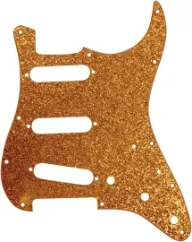 Панель для гитарной деки D'Andrea DPP-ST-GOS Stratocaster Gold Sparkle