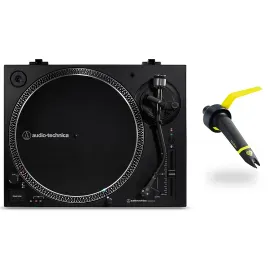 Audio-Technica AT-LP120XBT-USB Bluetooth Turntable w/Ortofon Concorde Club Cart