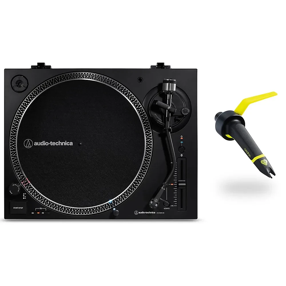 Audio-Technica AT-LP120XBT-USB Bluetooth Turntable w/Ortofon Concorde Club Cart