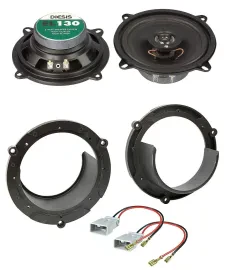 ACV 2-Wege 13cm 80Watt Lautsprecher für Honda Accord ab 99 Fronttür Heck Auto Bo