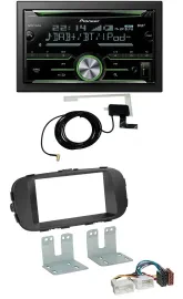 Pioneer CD USB MP3 Bluetooth 2DIN DAB Autoradio für Kia Soul ab 14 PS schwarz