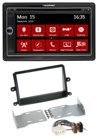 Blaupunkt Bluetooth DAB 2DIN USB DVD MP3 Autoradio für Mitsubishi L200 (06-15)