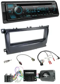 Kenwood Bluetooth USB CD Lenkrad DAB Autoradio für Ford Mondeo S-Max 2007-14 Can