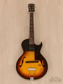 Полуакустическая электрогитара Gibson ES-140T Vintage 3/4 Hollowbody Sunburst USA 1959 w/P-90, Case & Tag