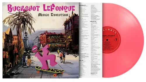 Виниловая пластинка Buckshot LeFonque – Music Evolution, розовый винил 180 г (Релиз 2026)