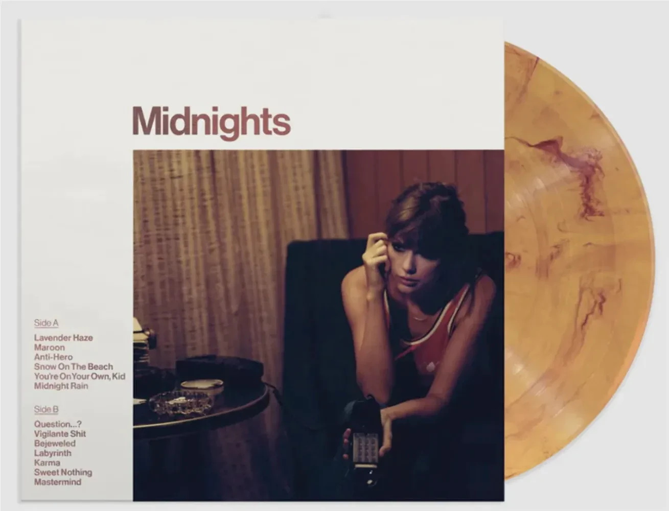 Taylor Swift - Midnights [Blood Moon Vinyl] NEW Sealed Vinyl LP Album