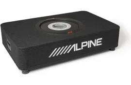 Alpine RS-SB12 | 600W RMS 12” Loaded 2-Ohm Subwoofer Enclosure
