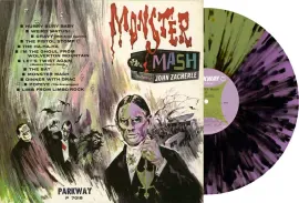 John Zacherle - Monster Mash Purple/Green Split w/ Black Splatter Vinyl