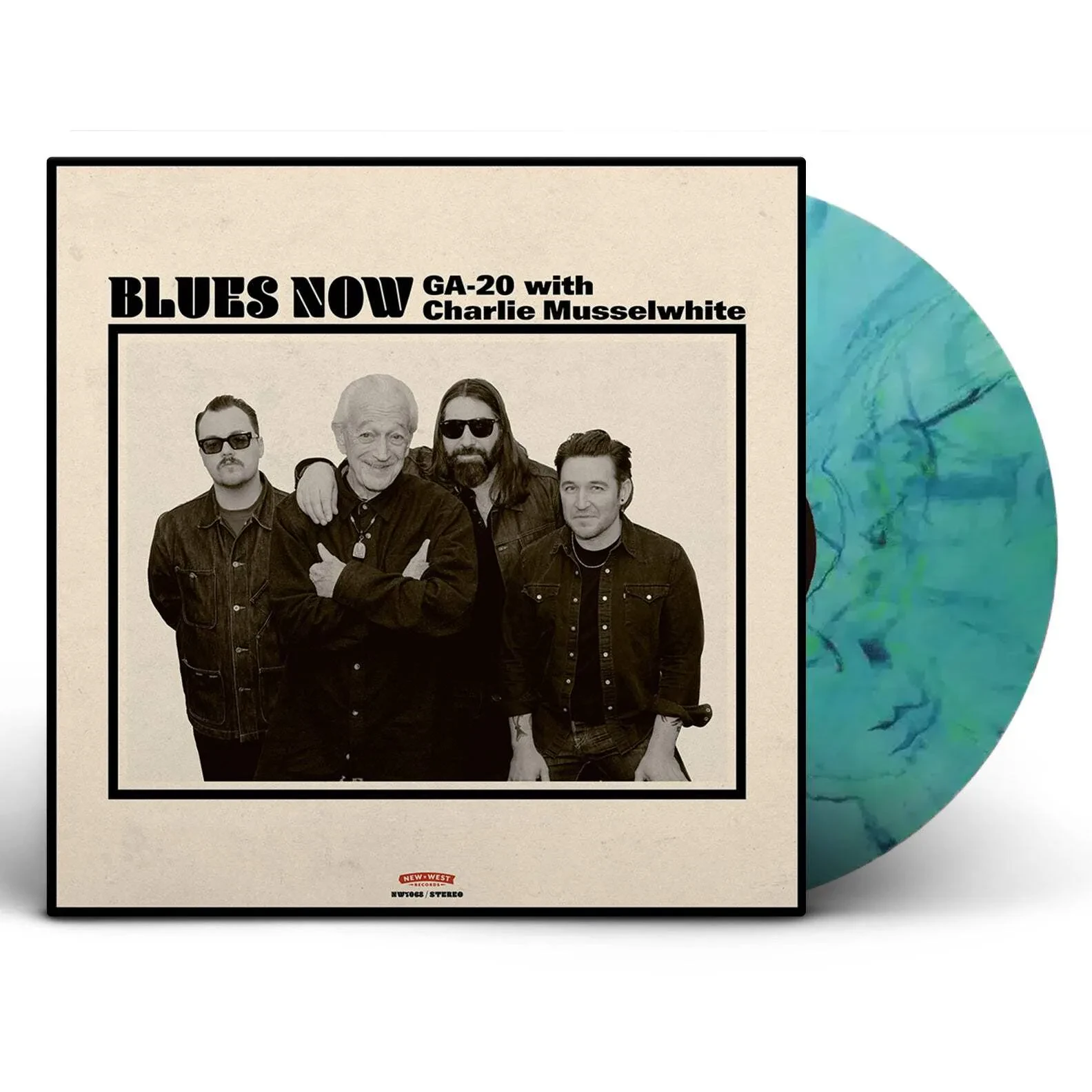 GA-20 - Blues Now [Baby Blues Swirl Vinyl] NEW Vinyl