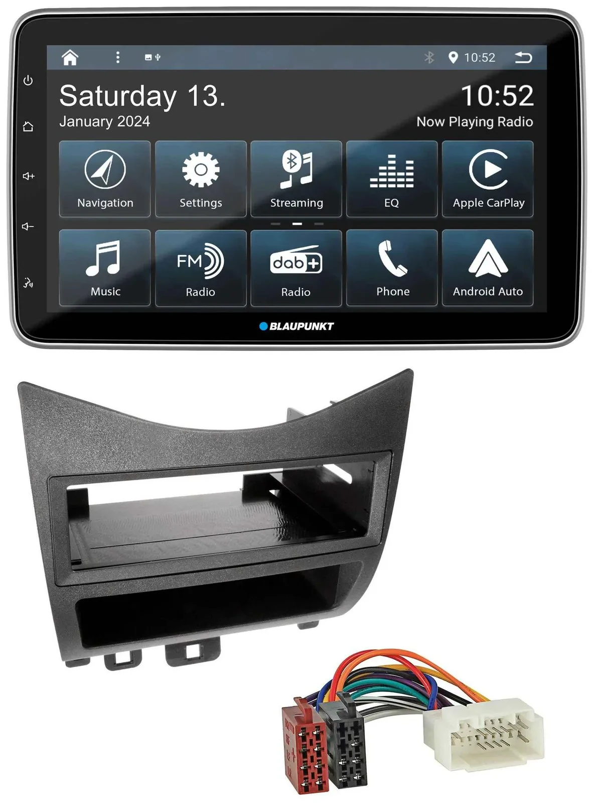 Blaupunkt USB DAB SD MP3 Bluetooth Autoradio für Honda Accord (2003-2007)