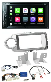 Pioneer Lenkrad USB DVD Bluetooth DAB 2DIN Autoradio für Toyota Yaris 2011-2014